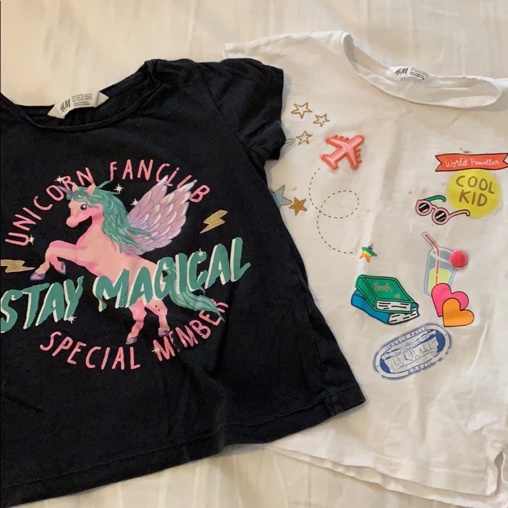 Lot of 2 H&M Special T-Shirts